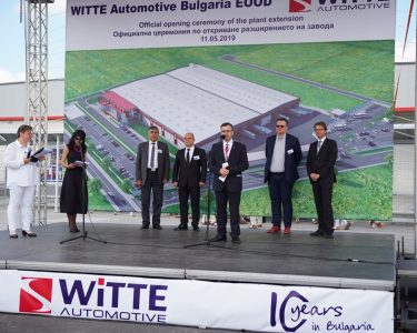 Witte Automotive Bulgaria doubled production